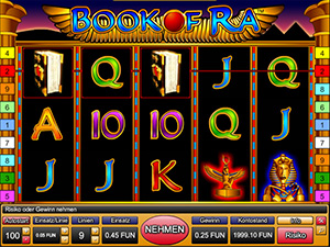 Book of Ra spielen